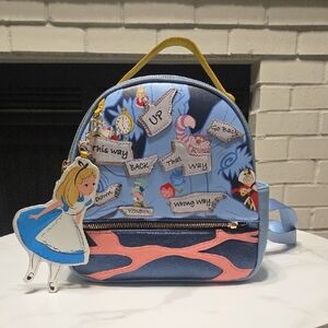 DANIELLE NICOLE - ALICE in WONDERLAND MINI BACKPACK disney